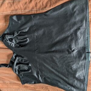 Ruby Ribbon Black Chemise